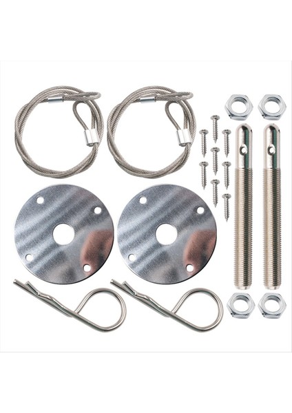 Araba Kaput Pim Takımı, Kaput Pim Plakası Kilit Klipsi Takımı (Yurt Dışından)