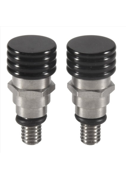 Ktm 85 125 144 Siyah Için Motocross M4X7MM Çatal Hava Tahliye Valfleri (Yurt Dışından)