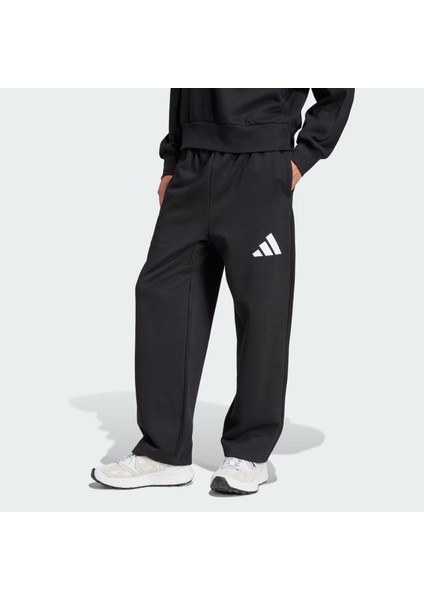 Essentials Wide Leg 3 Bar Logo Erkek Eşofman Altı