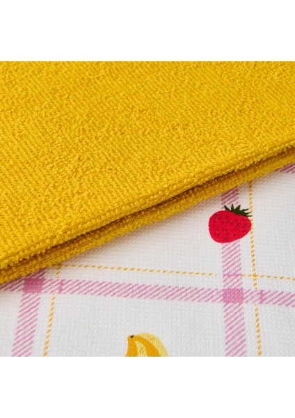 Soft Meyve 2'li Mutfak Havlusu - Renkli - 40X60 cm modelleri