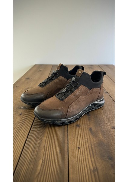 19664 Kahve Hakiki Deri Tam Ortopedik Casual Günlük Erkek Ayakkabı fiyatları