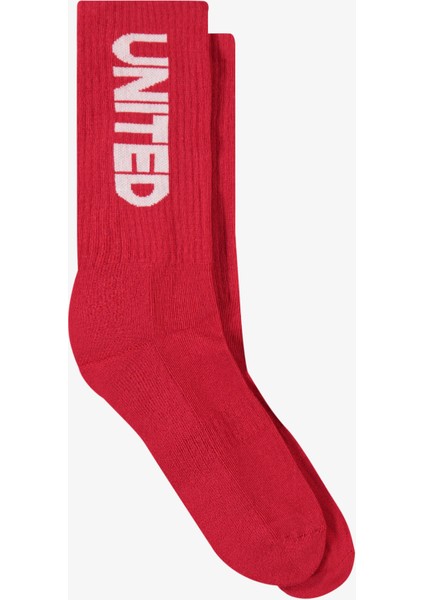 Unıted4 Erkek Kırmızı Çorap
