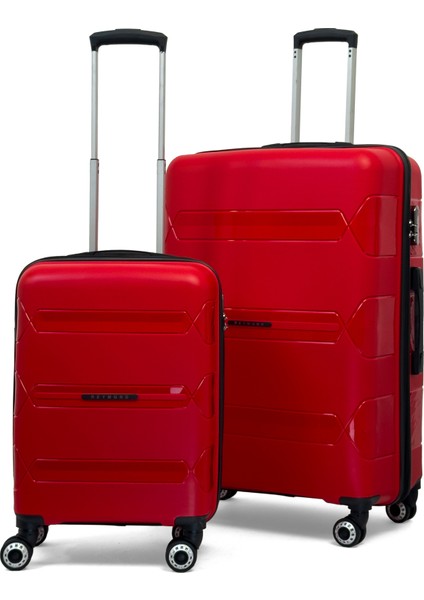 Lucas Polipropilen Kırılmaz Valiz, Kabin Boy&büyük Boy