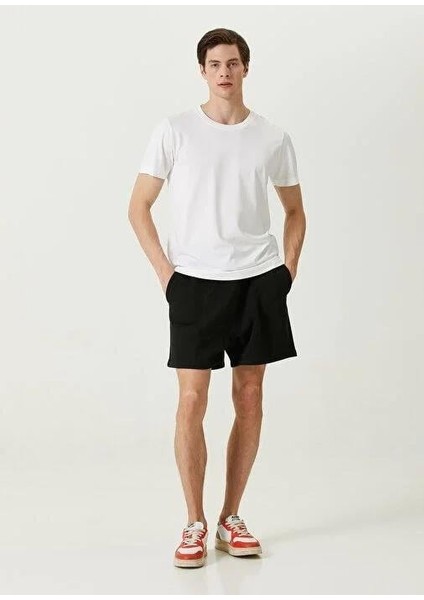 Unisex Basic Bisiklet Yaka Regular T-Shirt - Beyaz fırsatları