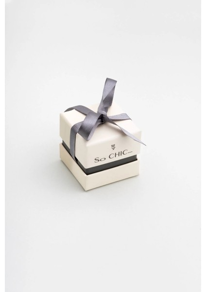 D Harfi 18 Ayar Beyaz Altın Kaplama Gümüş Tek Küpe indirimleri