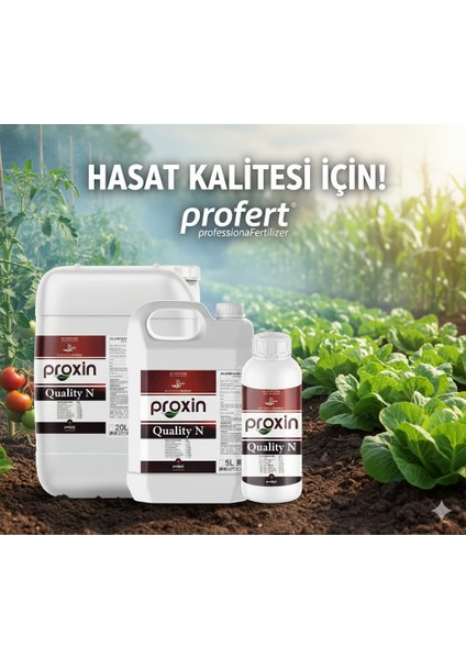 Proxın Qualıty N Sıvı Gübre (N:27 + Mikroelementler) – Yeşil Aksam Gelişimi Destekleyici – 10 L fiyatları
