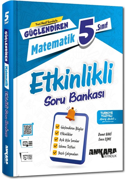 5.sınıf Güçlendiren Etkinlikli Soru Bankası Matematik (Güncel Marif Model) fırsatları