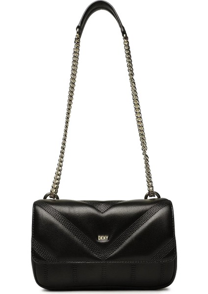 Becca Md Flap Should Mini Omuz Çantası-Siyah-Altın fiyatları