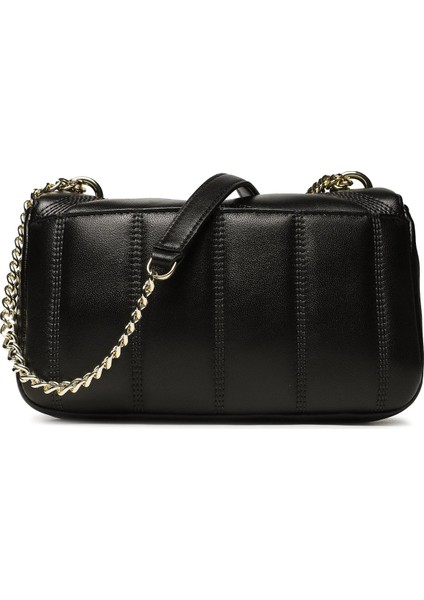 Becca Md Flap Should Mini Omuz Çantası-Siyah-Altın indirimleri