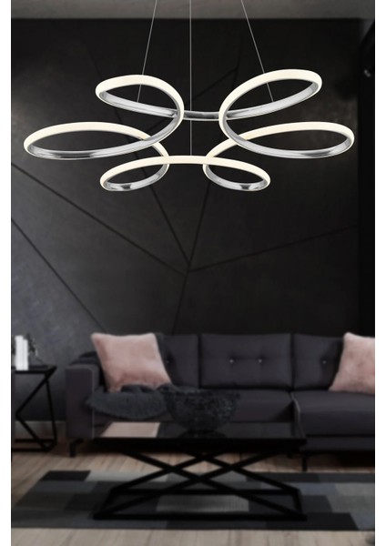 Ikon Model Hol Antre Mutfak Salon Yatak Çocuk Odası Modern LED Beyaz Işık Avize modelleri