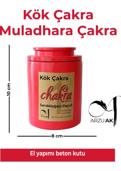 Meditasyon Serisi Kök Çakra Dengeleyici Doğal Soya Mumu - Doğal Taş Ilaveli Enerji Mumu fiyatları