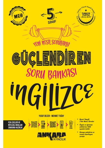 5.sınıf Güçlendiren Ingilizce Soru Bankası (Güncel Marif Model)