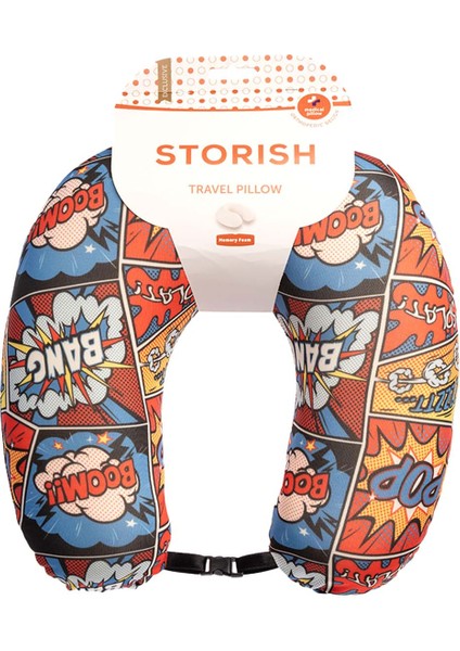 Visco Seyahat Boyun Yastığı Grafiti