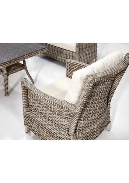 Havana Bahçe Koltuk Takımı Krem indirimleri