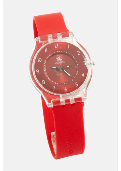 Silikon Kayışlı Bayan Kol Saati