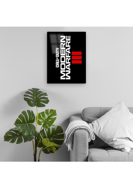 Call Of Duty Modern Warfare 3 Metal Tablo Model 3