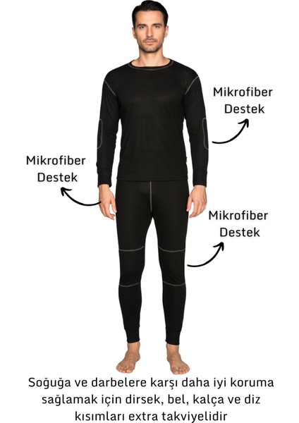 Active Plus Yetişkin Termal Içlik Set Siyah fiyatları