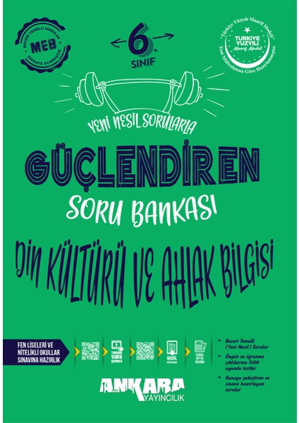 6.sınıf Güçlendiren Din Kültürü Soru Bankası (Güncel Marif Model) modelleri