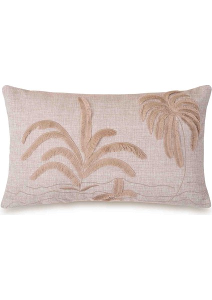 Palm Kırlent Kılıfı Vizon