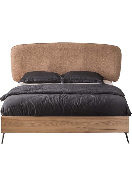 Himera Başlıklı Karyola 160X200 Meşe