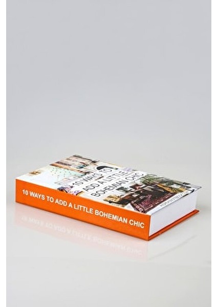 Dekoratif Kitap Kutusu Renkli Mukavva Malzeme ile 27x18x4,7 cm Boyutunda modelleri