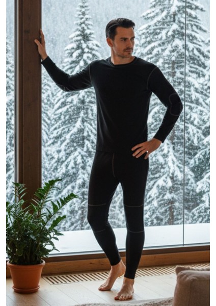 Active Plus Yetişkin Termal Içlik Set Siyah fırsatları