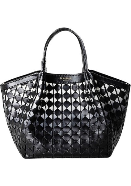 Kaşmir Deri Ikili Fermuarlı El Çantası SRCCHMML622626Y224