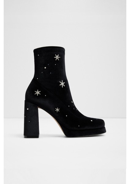 Starrie Bot Yüksek Topuklu Bot - Siyah