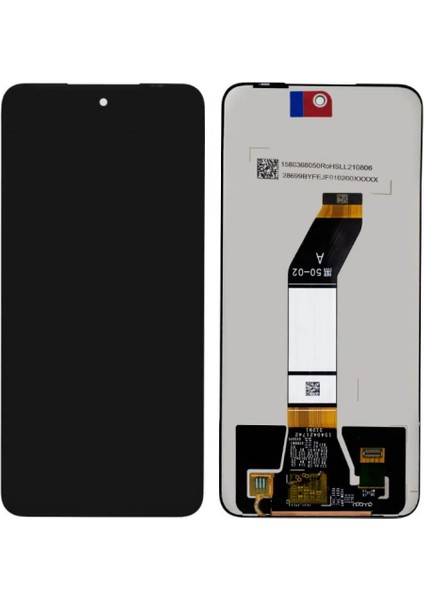 Xiaomi Uyumlu Redmi 10 Prime LCD Ekran Dokunmatik Siyah Çıtasız