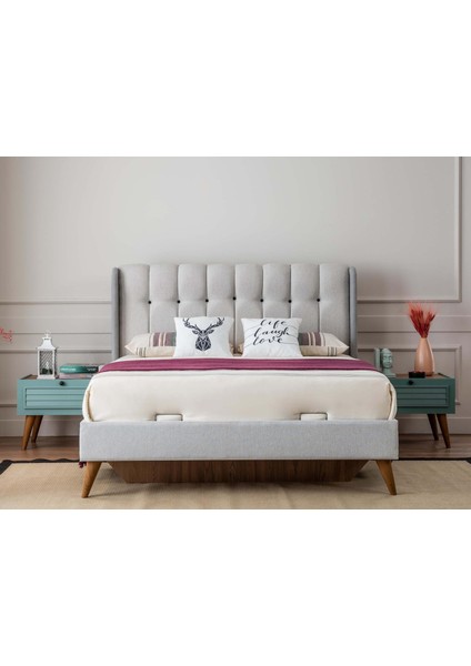 Tivoli Başlıklı Bazalı Karyola 160X200 modelleri