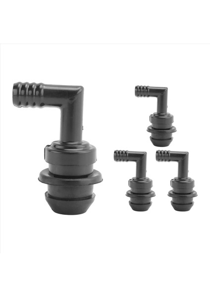 Mazda 3 2014-2020 Için 4 Adet Araba Motoru Pcv Valf Atık Kapağı PE01-13-890 (Yurt Dışından)