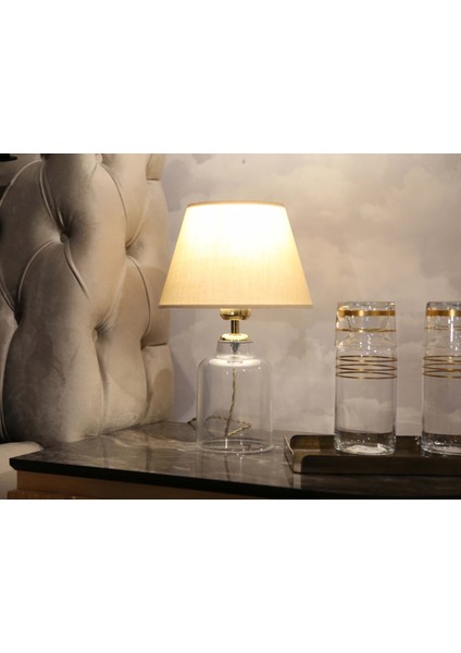 Camila Abajur Açık Kahverengi