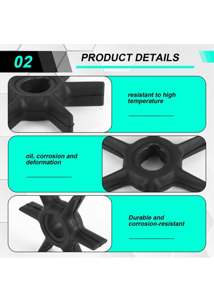 Mercury Dıştan Takma Motor Için 47-42038 Dıştan Takma Su Pompası Pervanesi (Yurt Dışından) indirimleri