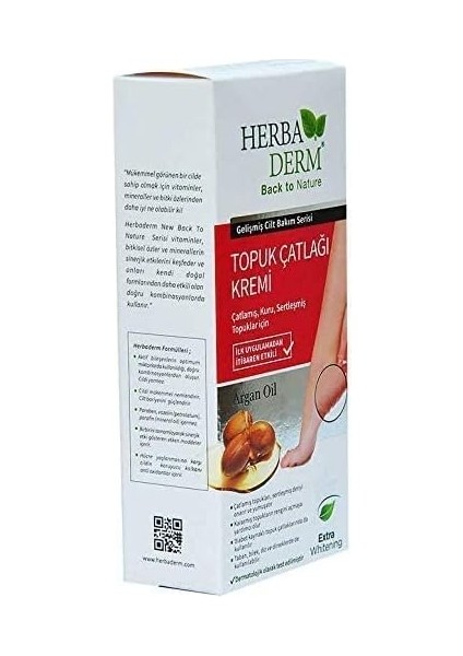 Ayak ve Topuk Çatlaklarına Karşı Bakım Kremi Argan Yağlı 60 ml modelleri
