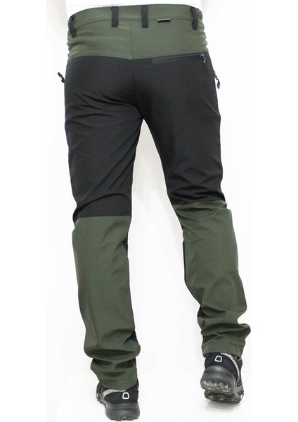 Outdoor Softshell (Polarsız) Erkek Pantolon-Haki Siyah indirimleri