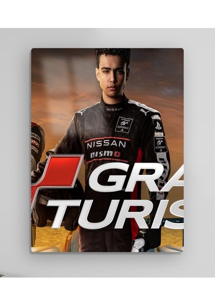 Gran Turismo - Film Metal Tablo Model 1 fiyatları