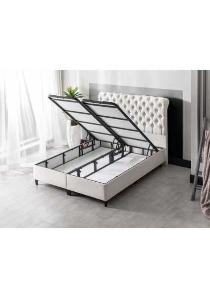 Glamour Baza Kırık Beyaz 120X200 modelleri