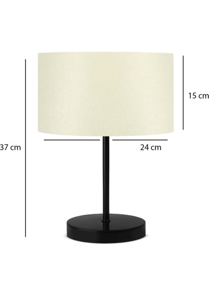 Derin Abajur Krem modelleri