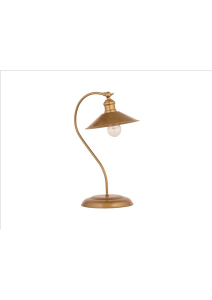 Glena Retro Abajur Bronz