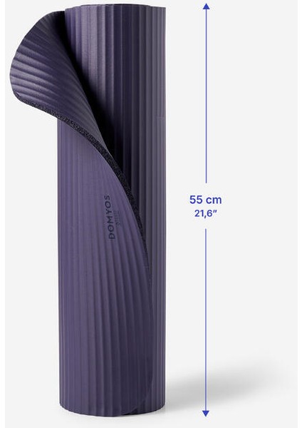 Pilates Matı - 10 Mm - Mor