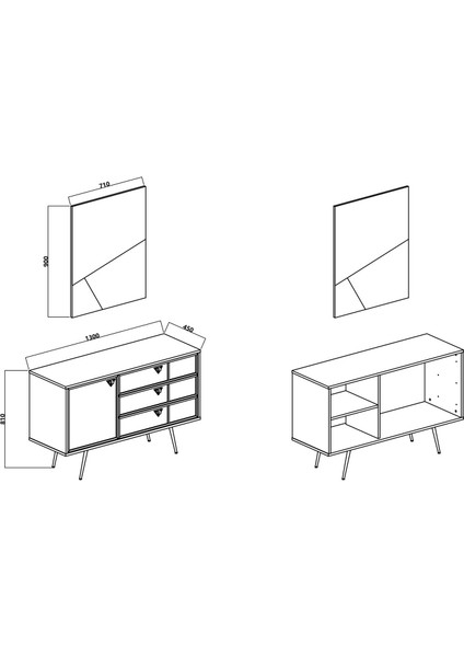 Himera Makyaj Masası Aynası fırsatları