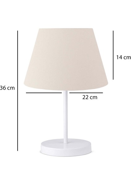 Ahenk Abajur Beyaz modelleri