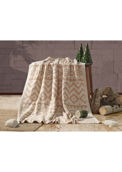 Solid Koltuk Şalı Bej / Ekru fiyatları