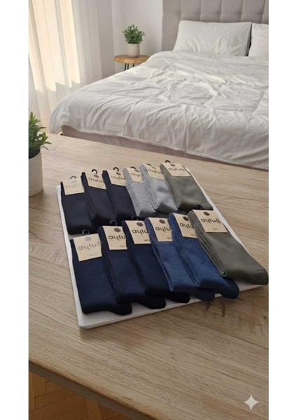 Pamuk Erkek Soket Çorabı Kışlık Asorti 41-45 Numara 12'li Kutu fiyatları