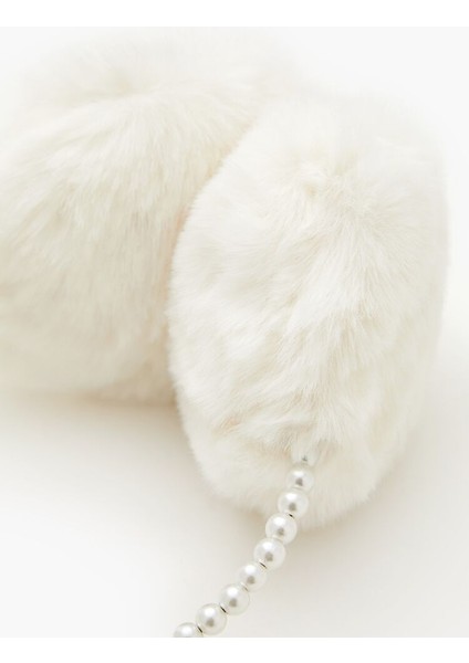 Inci Detaylı Peluş Kulaklık