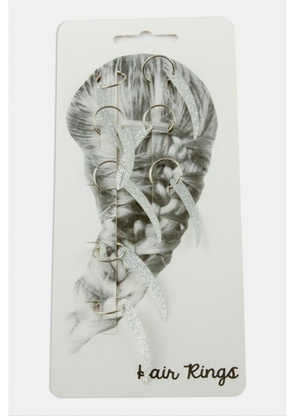 Kılıç Simli Saç Yüzüğü