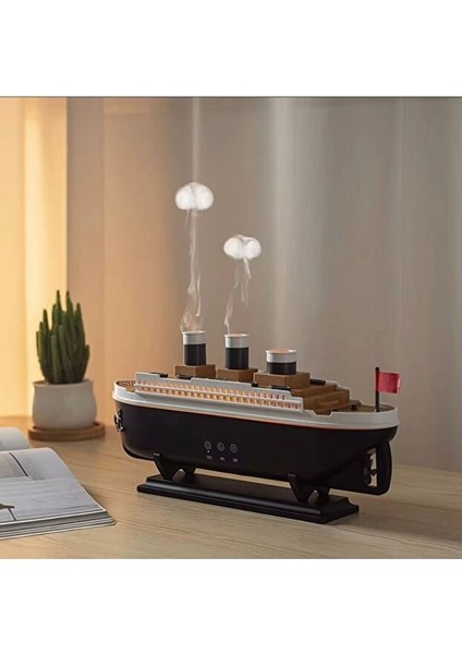 Sonx Titanic Gemi Hava Nemlendirici Fonksiyonlu Buhar Makinesi Kumandalı fiyatları