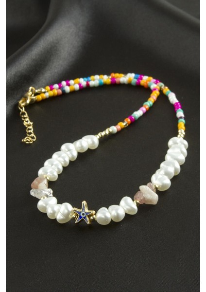Deniz Yıldızı Inci Kolye