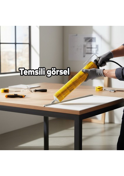 Sosis Mastik Beyaz 600 ml Yüksek Performanslı Yapıştırıcı Mastik Montaj Su Yalıtım Tamir Ürünü modelleri
