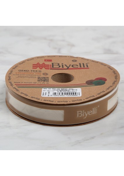 Loren Crafts Pamuk Katlı Biye Krem - D03